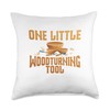 Woodturning Sandpaper Accessories Chisel Set Woodturner Throw Pillow