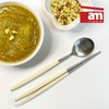 am Italian 4-person cutlery set solid round integrated 4P (spoon