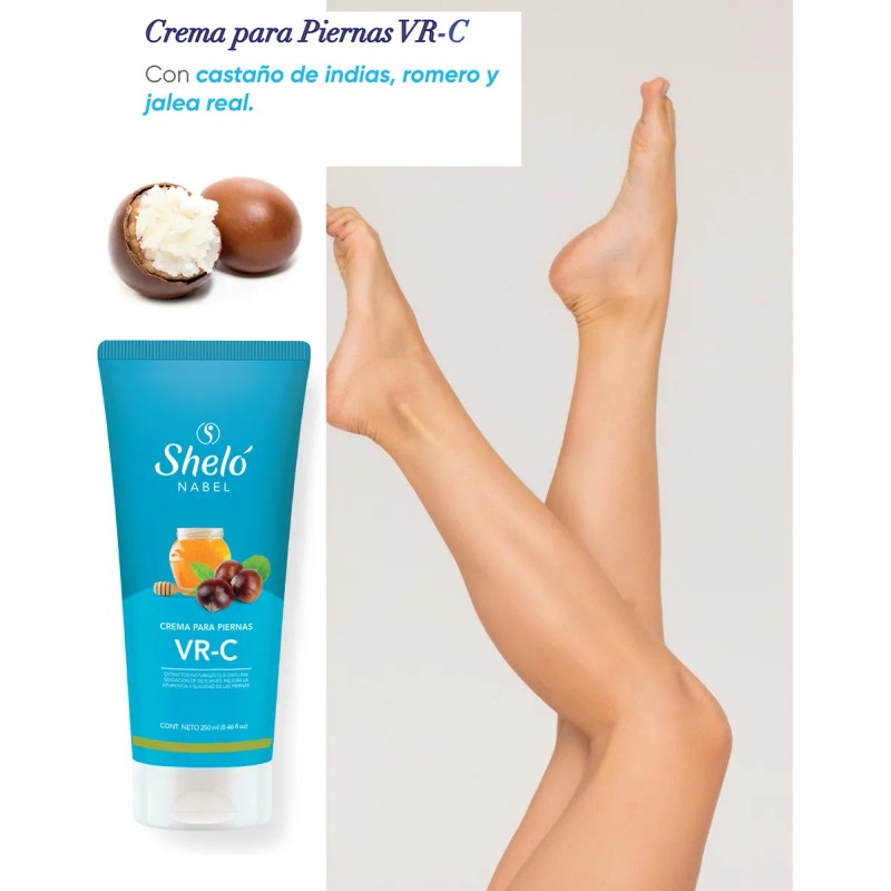 Sheló Vari Crema Várices Castaña Indias Mentol Piel Mixta