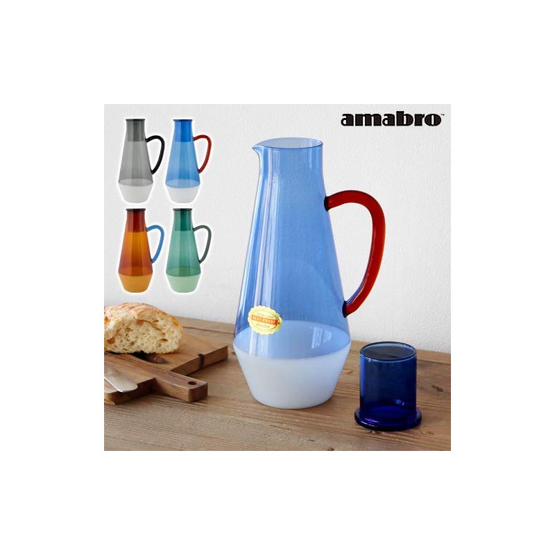 Amabro Two Tone Carafe Amber, Two Tone Carafe