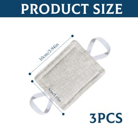 3 Pcs Door Silencers, Noise Reduction Door Cushion, Baby-Safe Nursery Door Jammer, Soft Elastic Door Stopper for Slamming Prevention ，Suitable for All Kinds of Doors(10x8cm)