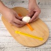 2pcs Fancy Cut Eggs Cutters, 2 Shapes Cooked Eggs Cutter