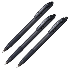 Pentel BX420BP3-A Bolígrafo Rt Feel-It 1.0 mm BP 3 piezas Color Negro