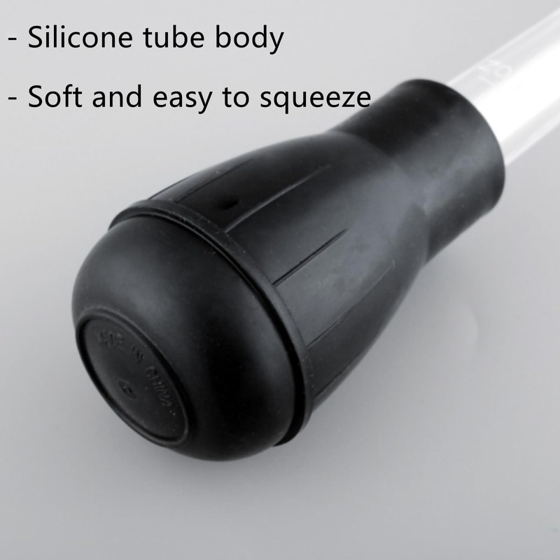 Heat-Resistant Turkey Baster with 2 Cleaning Brushes – Silicone Cooking