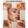 Cool Toned Cream Liquid Contour Stick,Cool Grey Natural Smooth Bronzer