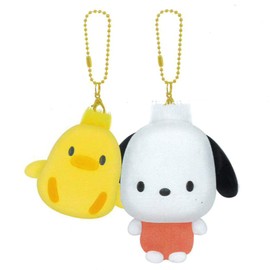 Sanrio Characters 104632 Nico Sewing Keychain (Pochacco x Piyo)