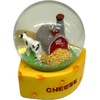 Generic Wisconsin Cheese Farmers Snow Globe 65mm
