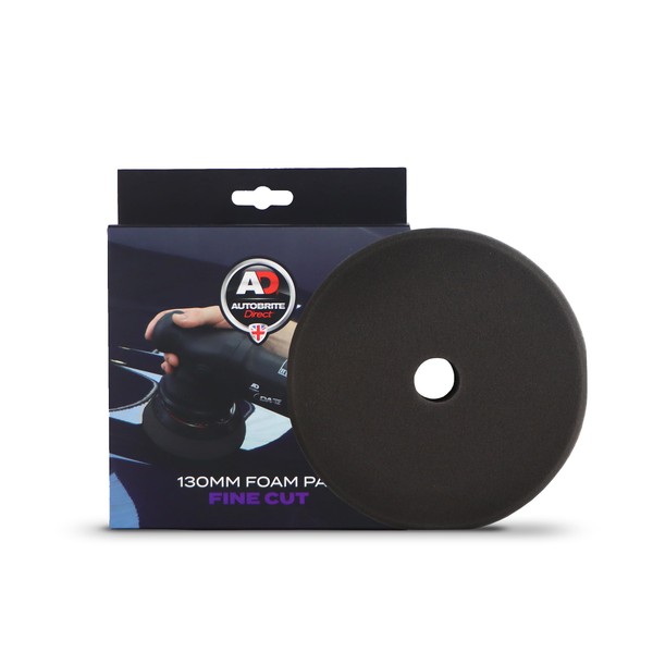 Autobrite 80MM Black Finishing foam pad