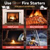Fireflame Quick Instant Fire Starter - 100% Waterproof All-Purpose Indoor