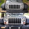 7PCS Front Grill Mesh Inserts for Jeep Wrangler JK JKU