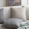 MIULEE Pack of 2 Decorative Throw Pillow Covers Farmhouse Linen