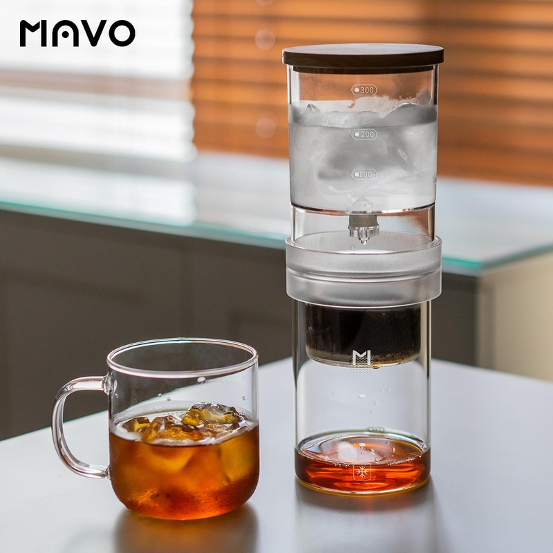 Iced Coffee Cold Brew Drip Maker, 300ml/10oz Cold Brew Coffee