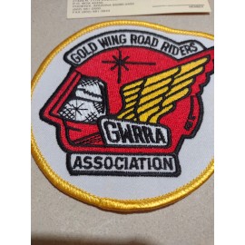 Unbranded Gold Wing Road Riders GWRRA Honda Motorcycle Club Patch