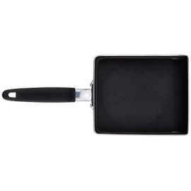 遠藤商事 TKG 卵焼きフライパン 幅×奥行×高さ(cm)15×18×3 質量(㎏)0.445 板厚(mm) 2.4 内面フッ素樹脂加工でこびりつきにくい IH対応 ドリスシリーズ 業務用 中国 ADLM401