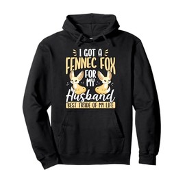 Fennec Fox Stuffed Animal Fox Lover Fennec Fox Owner Pullover Hoodie