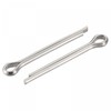 sourcing map Split Cotter Pin, 4mm x 35mm Stainless Steel