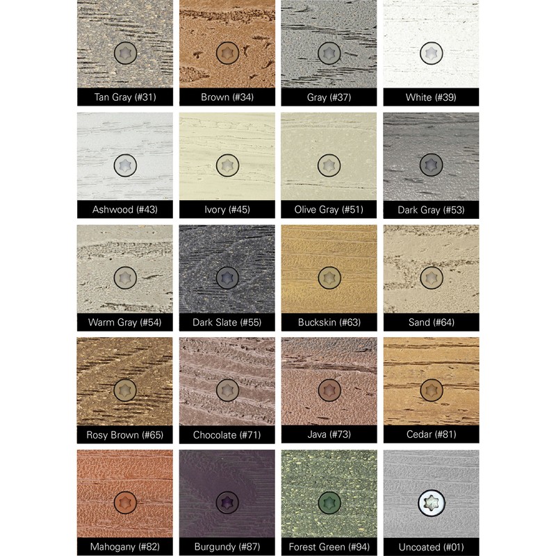 Deckfast # 73 Java (Matches TimberTech Antique Palm, Caribbean Redwood,