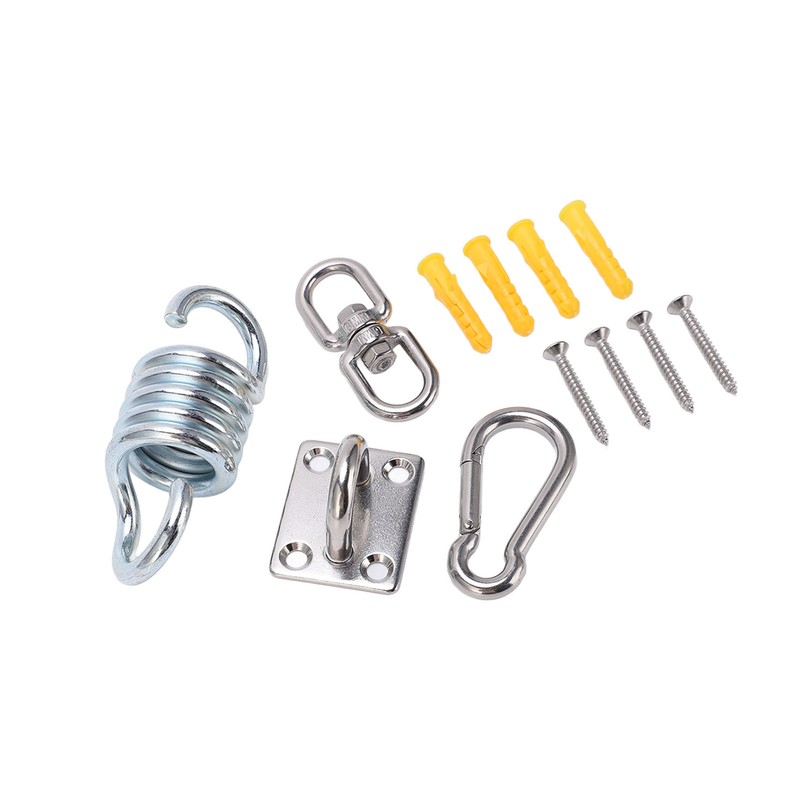 Stainless Steel Ceiling Hammock Hanging Kit 551lb Capacity Suspension Hook