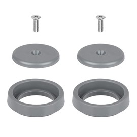 Spray Valve Repair Kit for Commercial Sink Faucet Dish Sprayer Valve, Pre-Rinse Spray Face Bumper and Screw Repair Kit 1.42 GPM High-Pressure, 2 Pack Gray