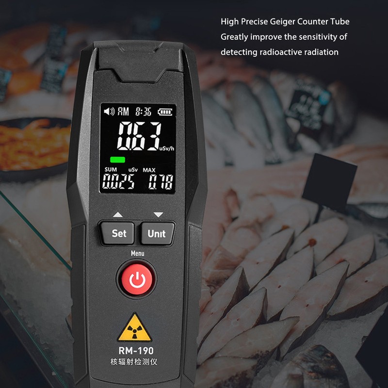 Nuclear Radiation Detector Professional Radiation Dosimeter High Sensitivity X β