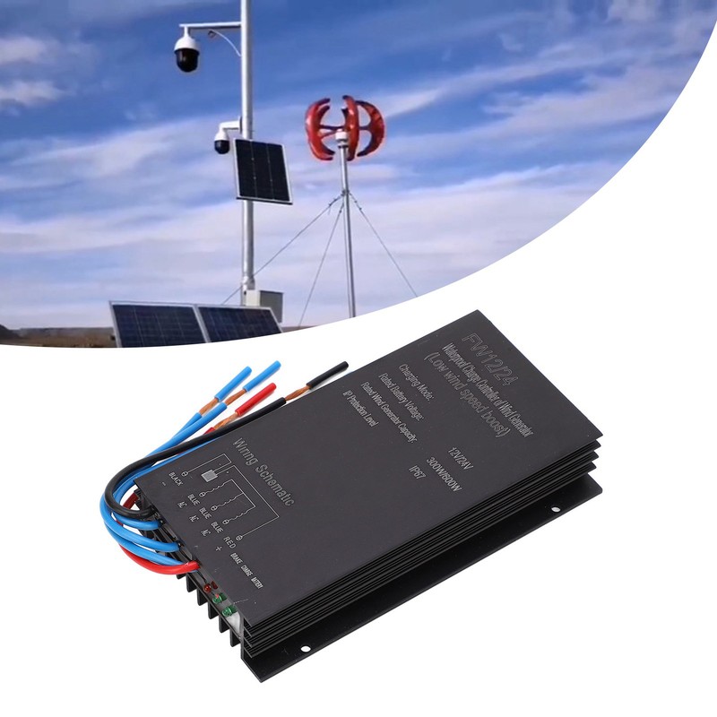 Wind Turbine Controller Wind Power Generator MPPT Charging Controller 12V