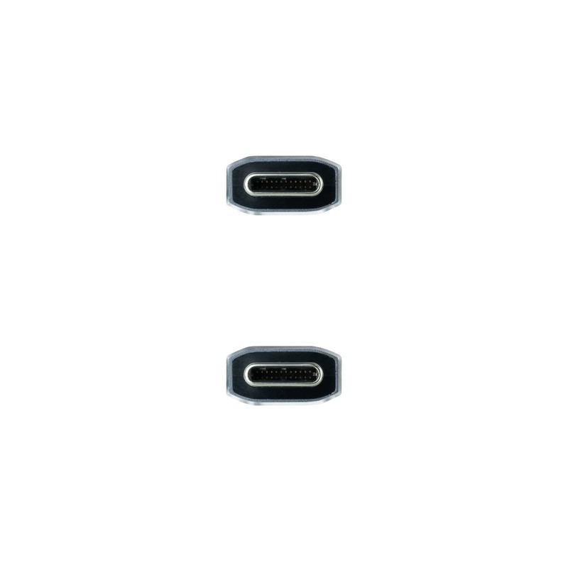 Nanocable 10.01.4102-COMB - USB 3.1 Gen2 10Gbps 5A, 4K/60Hz, USB-C/M-USB-C/M,