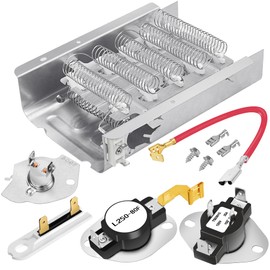 MEDX655DW1 MEDC465HW0 Dryer Heating Element kit for Maytag Roper MEDX655DW1 MEDX655DW0 MEDC200XW1 MEDC215EW0 MEDC300XW0 MEDC200XW0 MEDC200XW2 MED5630TQ0 MED5640TQ0 MED6200KW0 MED5700TQ0 MEDB766FW0