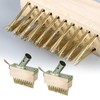 RmKbe 2pcs Weeding Wire Brush Tools Joint Cleaning Steel Brush