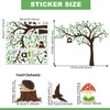 Large Tree Wall Stickers Famliy Trees Wall Decals with Green