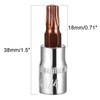 sourcing map 2pcs 1/4" Drive x T30 Torx Bit Socket,