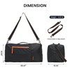 G4Free 35L Large Duffle Bag with Wet Pocket Foldable Duffle