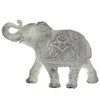 Puckator ELE21 Brushed White Medium Thai Elephant Figurine