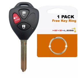 Keyz4less For 2009 2010 2011 2012 2013 Toyota Matrix Keyless Entry Car Remote Key Fob