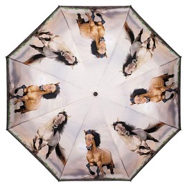 VON LILIENFELD Folding umbrella "Wild Horses"