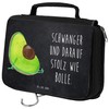 Mr. & Mrs. Panda Toiletry Bag Avocado Pregnancy Gift Makeup