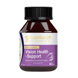 Nutrition29 Vision Health & Support Soft Gel 60 Capsules