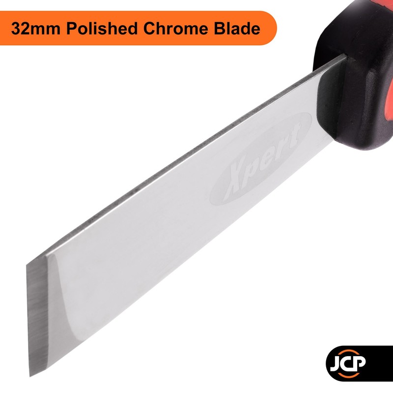 JCP Xpert 2 x 32mm Bead Glass Removal Glazing Chisel