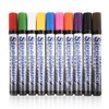 Liquid Chalk Marker Pen Blue- 5mm Bullet Nib Wet Wipe