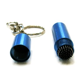 Iszy Billiards Pool Cue Stick Tip Tool Pick with Key Chain, Blue