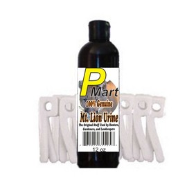 The Pee Mart - Mountain Lion Urine P-Wick Combo 12 Ounce!