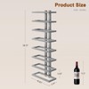 Hoctieon 8 Tier Wall Mount Wine Rack, Wall Racks for