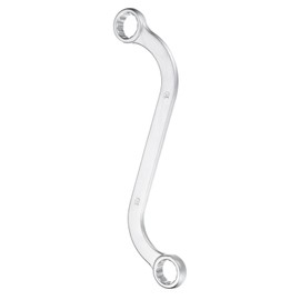 HARFINGTON S-Style Box Wrench Metric 18mm x 19mm 12-Point Carbon Steel Double End S-Shaped Ratcheting Wrench S Box Wrenches Tools for Repairs