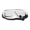 Fully Ventilated And Foam Lined Clear Safety Lens Goggles :