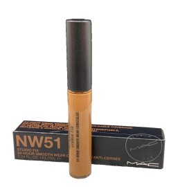 M·A·C MAC Studio Fix 24 Hour Smooth Wear Concealer NW51  0.24 OZ