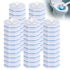 50ct Disposable Toilet Wand Refills for Daily Deep Cleaning