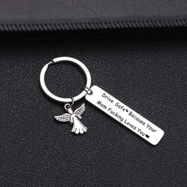 Keytells best Friend gift for son keychain daughter gift niece gift Girlfriend keychain friendship gifts brother gifts stepdaughter jewelry coworker gift bff gift son in law gift cousin keychain