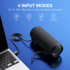 SMILEBOP Portable Bluetooth Speaker Wireless, 40W Super Bass with Smart