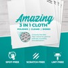 Molly’s Marvelous - Streak-Free Polishing Cloth, Lint-Free Microfiber Cleaning Cloth,