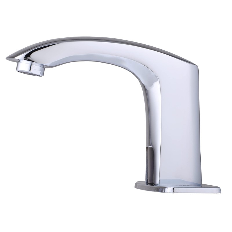 HHOOMMEE Automatic Touchless Bathroom Sink Faucet Sensor Motion Activated Commercial
