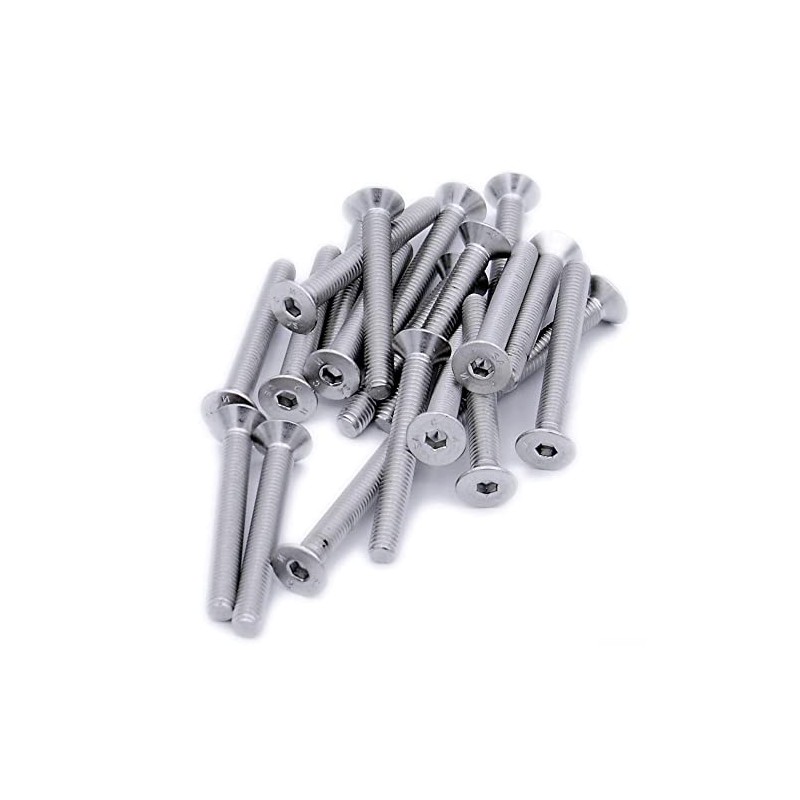 M4 (4mm x 10mm) Hex Socket Countersunk Machine Screw (Bolt)
